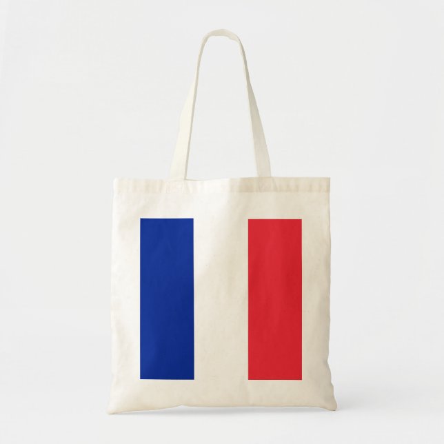 Bolsa Tote Bandeira França (Frente)