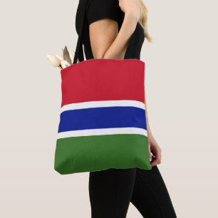 Bolsa Tote Bandeira Gâmbia