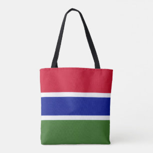 Bolsa Tote Bandeira Gambiana, Bandeira da Gâmbia