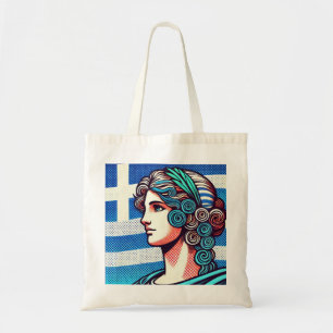 Bolsa Tote bandeira grega