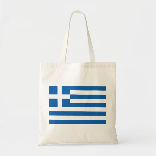 Bolsa Tote Bandeira grega (Frente)