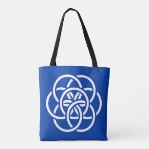 Bolsa Tote Bandeira Internacional do Planeta Terra