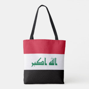 Bolsa Tote Bandeira Iraquiana, Bandeira do Iraque