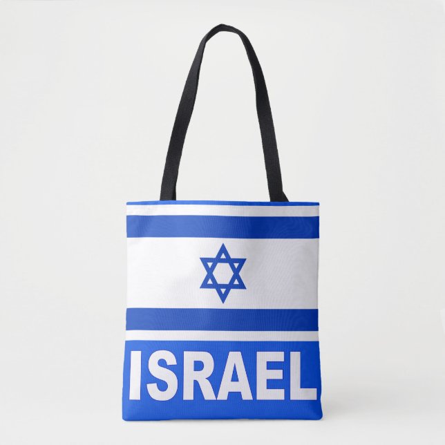 Bolsa Tote Bandeira israelita (Frente)