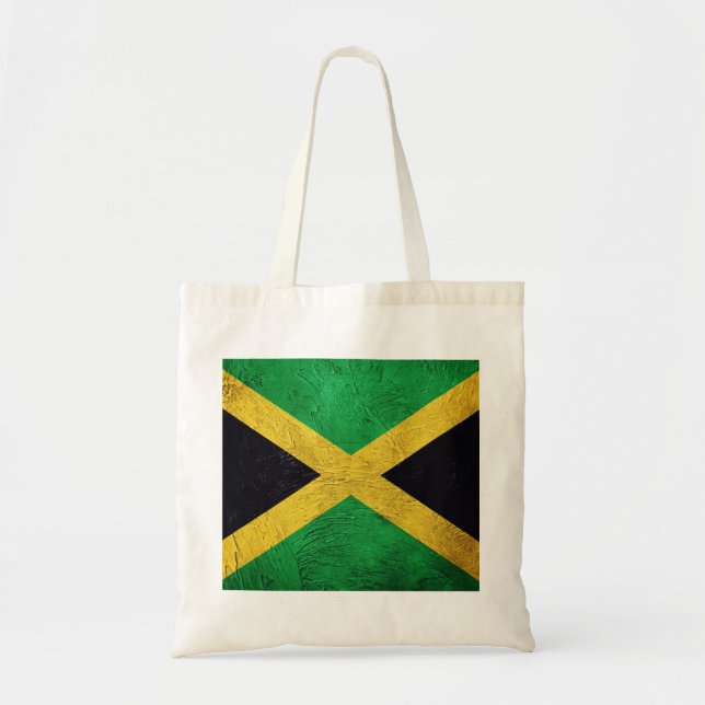 Bolsa Tote Bandeira jamaicana (Frente)