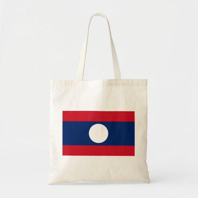 Bolsa Tote Bandeira Laos (Frente)
