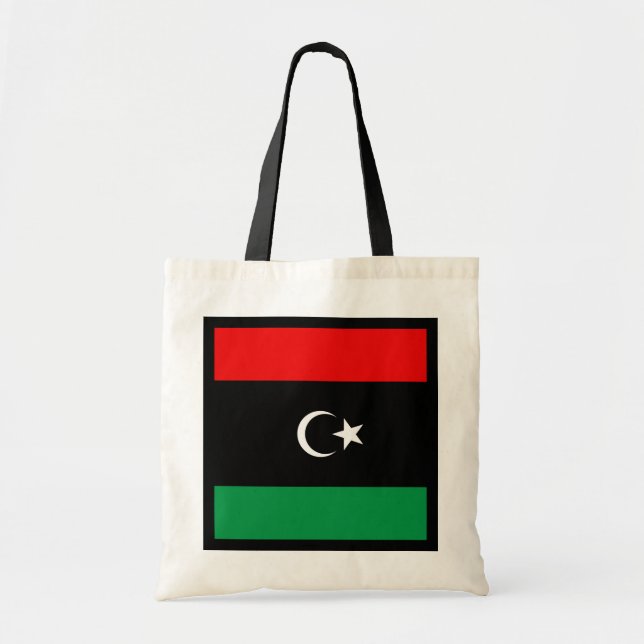 Bolsa Tote Bandeira Líbia (Frente)