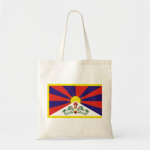 Bolsa Tote Bandeira Livre do Tibete - Peu Rangzen ད ་ ར