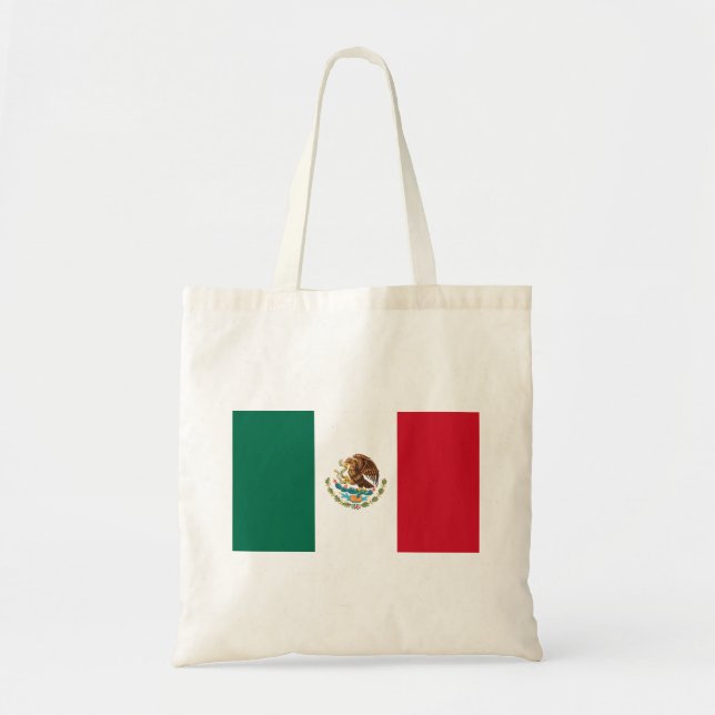 Bolsa Tote Bandeira mexicana (Frente)
