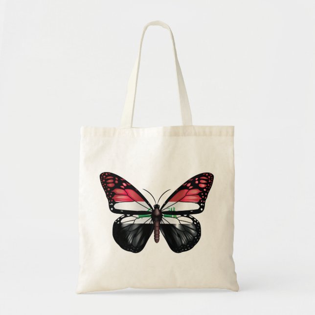 Bolsa Tote bandeira monarca borboleta Iraque (Frente)