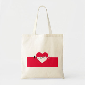 Bolsa Tote Bandeira Nacional da Polônia - Polska - Rzeczpospo