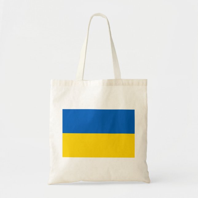 Bolsa Tote Bandeira Nacional da Ucrânia/к р ї а н а (Frente)