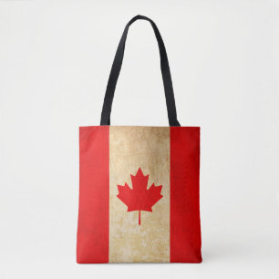 Bolsa Tote Bandeira Nacional Patriótica Original do CANADÁ
