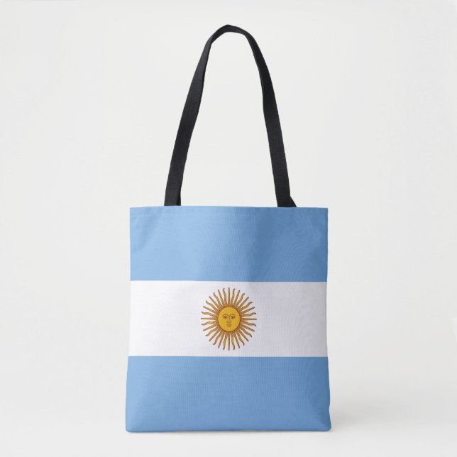 Bolsa Tote Bandeira Patriótica Argentina (Frente)