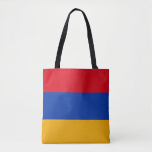 Bolsa Tote Bandeira Patriótica Armênia
