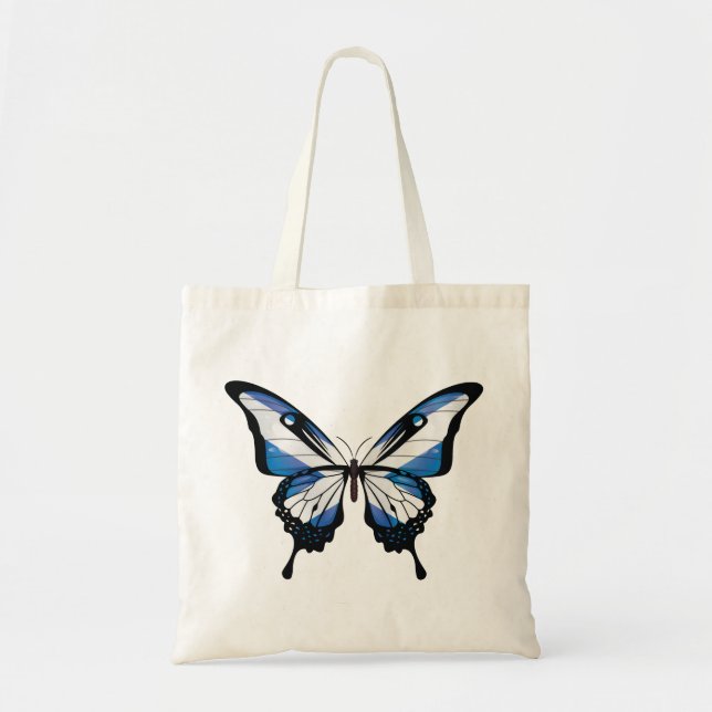 Bolsa Tote Bandeja da Borboleta Swallowtail Escócia (Frente)