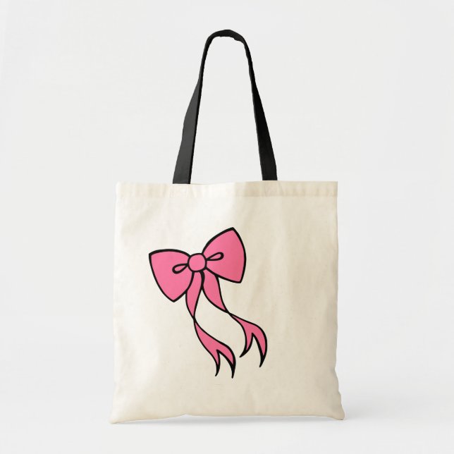 Bolsa Tote Bandeja de Arco rosa (Frente)