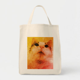 Bolsa Tote Bandeja de Design de Ilustração Curiosa de Sussurr