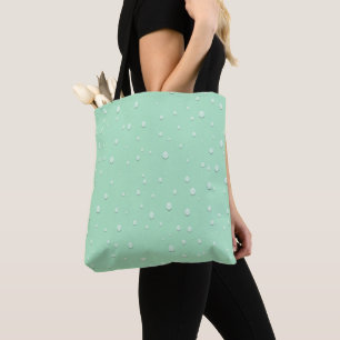 Bolsa Tote Bandeja de Design do Raindrop Elegante