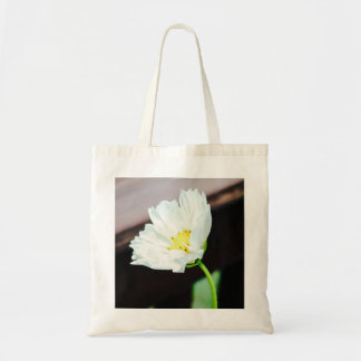 Bolsa Tote Bandeja de Flor Branco