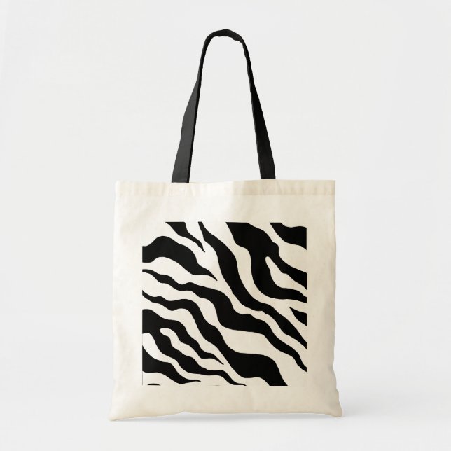 Bolsa Tote Bandeja de Impressão Zebra (Frente)