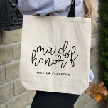 Bolsa Tote Bandeja de Madrinha de casamento clássica<br><div class="desc">Este é um clássico,  mas bonito saco de tote que daria um presente perfeito!</div>