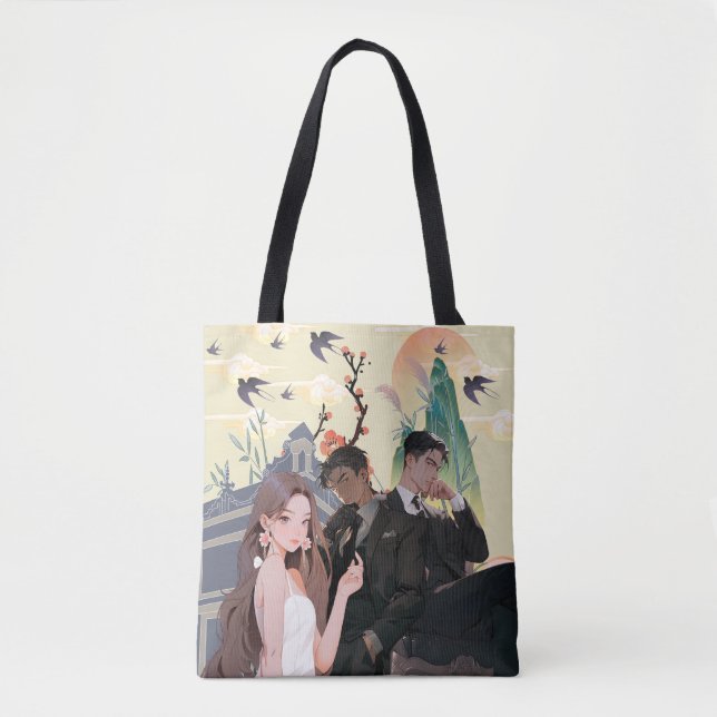 Bolsa Tote Bandeja de Na moda de Thread (Frente)