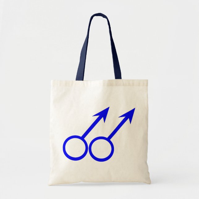 Bolsa Tote Bandeja de Toques de gay (Frente)