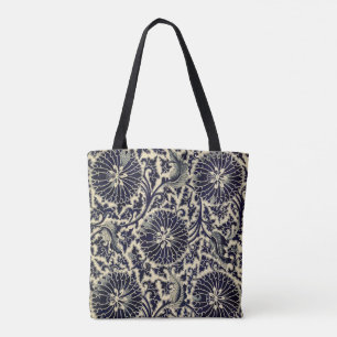 Bolsa Tote Bandeja de Tota com Padrão Azul-China