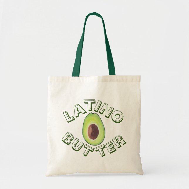 Bolsa Tote Bandeja de Tota da Manteiga do Latino (Frente)
