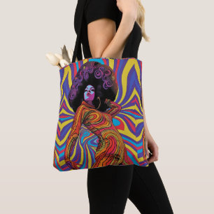 Bolsa Tote Bandeja de Tota Retroativa do Groovy