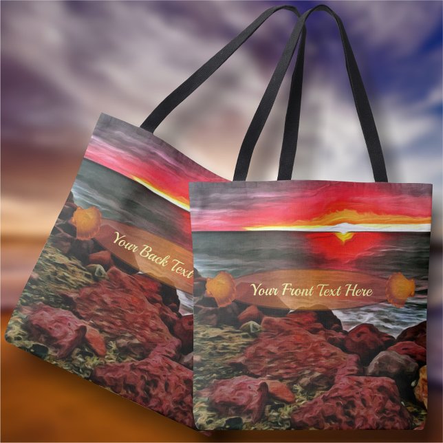 Bolsa Tote Bandera Rocky Sunset 914 (Criador carregado)