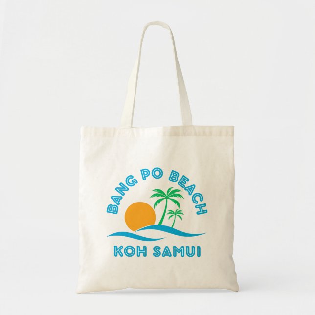 BOLSA TOTE BANG PO BEACH-KOH SAMUI (Frente)