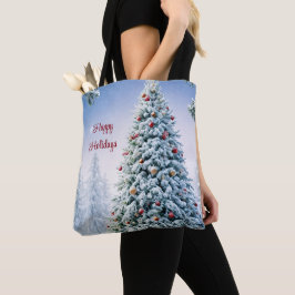 Bolsa Tote Banheira de Árvore de Natal