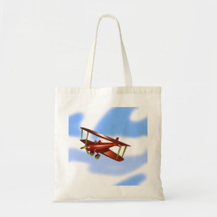 Bolsa Tote Banheira de Aventura de Voo Vermelho Verde Azul