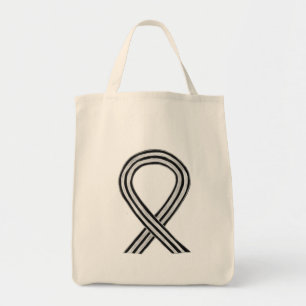 Bolsa Tote Banheira de Toques Personalizada de Fita de Consci