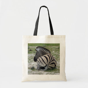 Bolsa Tote Banheira de Tota de Relaxamento de Zebra
