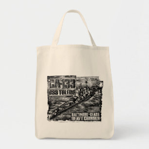 Bolsa Tote Banheira de Tote de Cruzador Pesado