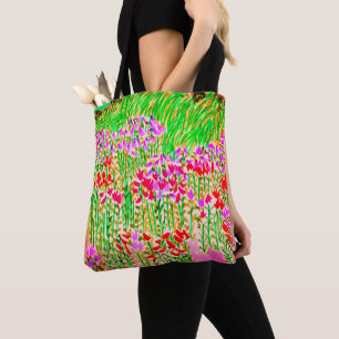 Bolsa Tote Banho de Toque de Lírios de Todo Lugar