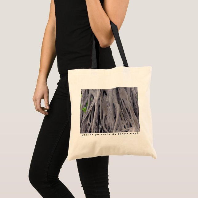Bolsa Tote Banyan Tree Trunk (Frente (produto))