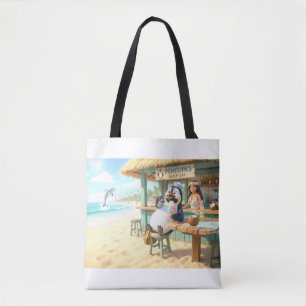 Bolsa Tote Bar da Praia do Pinguim