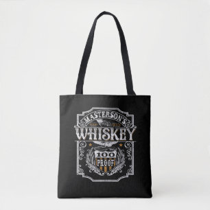 Bolsa Tote Bar de cervejaria de uísque antigo West