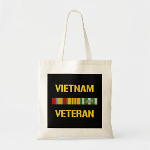 Bolsa Tote Bar de Fita Veterana do Vietnã