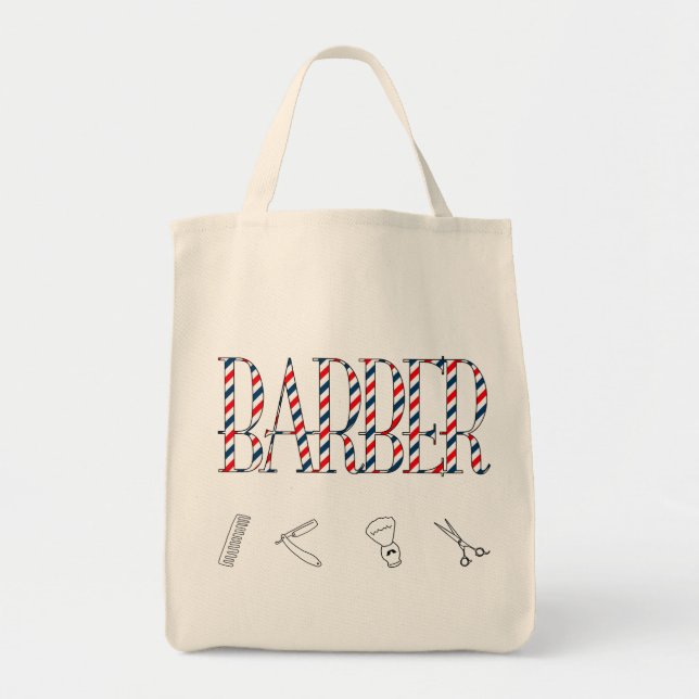 Bolsa Tote Barber (Frente)