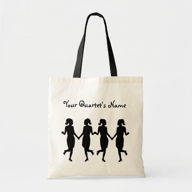 Bolsa Tote Barbershop Quartet (Frente)