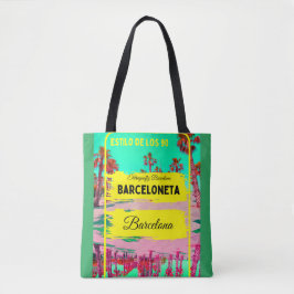 Bolsa Tote Barceloneta, design de Barcelona