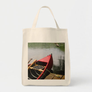 Bolsa Tote Barco do vermelho da canoa