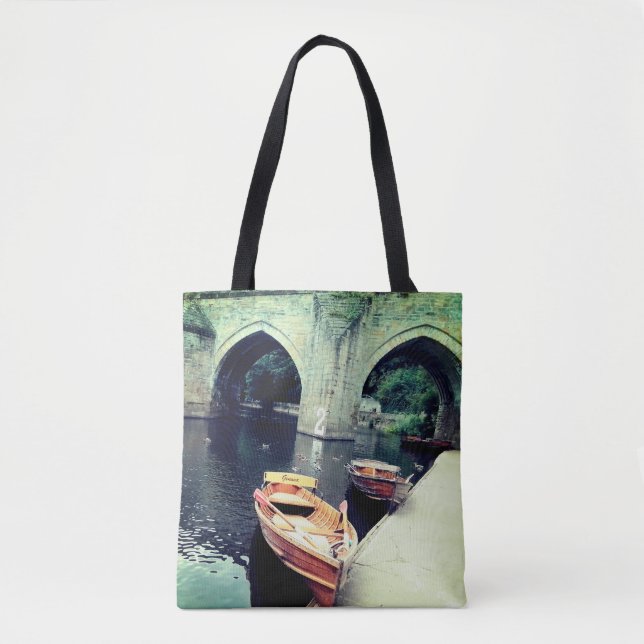 Bolsa Tote Barcos de linha (Frente)