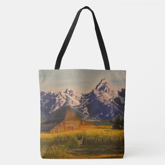 Bolsa Tote Barn no Grand Teton, por Gary Poling (Frente)