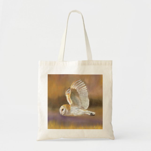 Bolsa Tote Barn Owl. A Time to Fly.  (Frente)